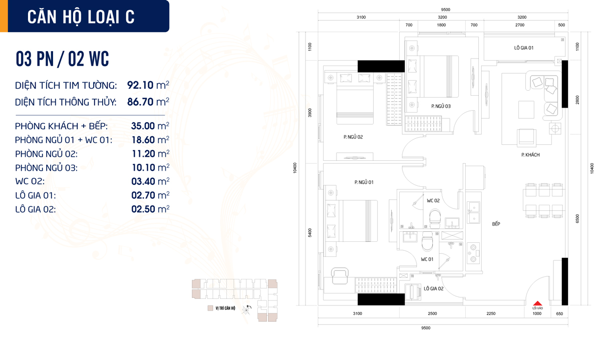 can-ho-loai-C-3-phong-ngu